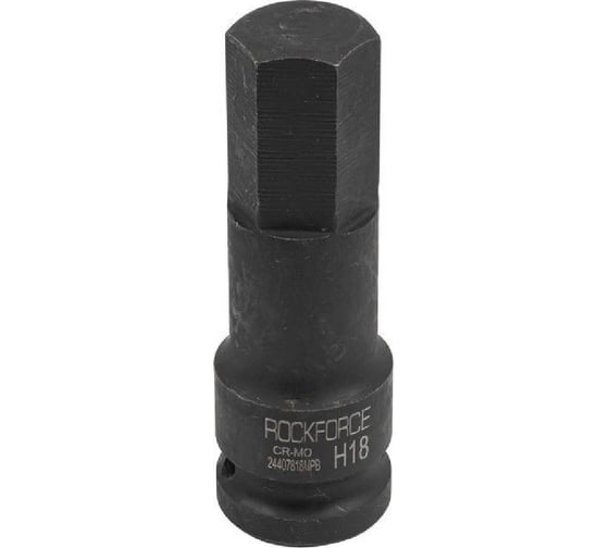 Головка-бита 6-гранная ударная Forcekraft  18мм, 1/2"DR FK-24407818MPB(27064)