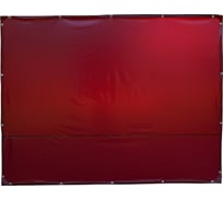 Штора защитная МИТЕК 2.44х1.88, пленка ПВХ 0.4, красная 23-00007209