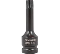 Головка-бита TORX ударная Forsage TH55 с отверстием, 1/2 F-24607855T(47991)