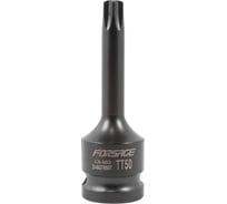 Головка-бита TORX ударная Forsage TH50 с отверстием, 1/2 F-24607850T(47990)