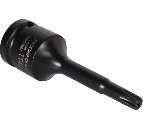 Головка-бита TORX ударная Forsage TH40 с отверстием, 1/2 F-24607840T(47600) 1