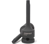 Головка-бита TORX ударная Forsage TH45 с отверстием, 1/2 F-24607845T(47264)