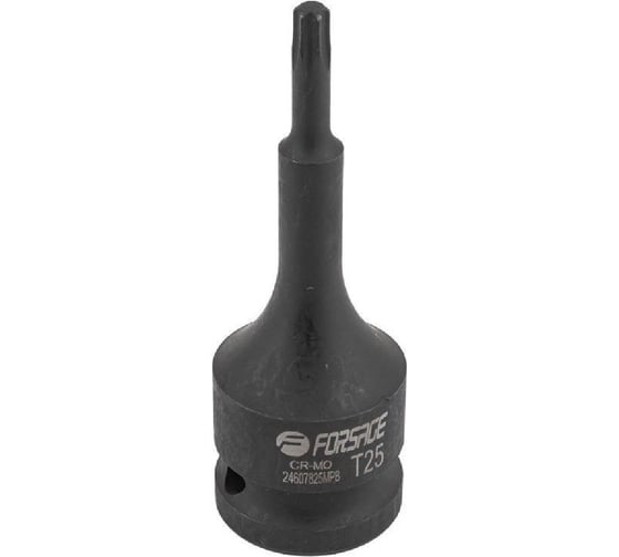 Головка-бита Forcekraft TORX ударная T25, 1/2" DR FK-24607825MPB(27068) 1