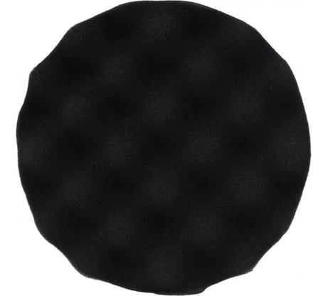 Губка черная для полировки самоцепляющаяся 125 мм ROCKFORCE RF-PSP125W/B(48534)