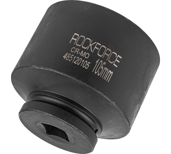 Головка 6-гранная Rockforce ударная, глубокая, 105мм, 1"DR RF-485120105(56720)