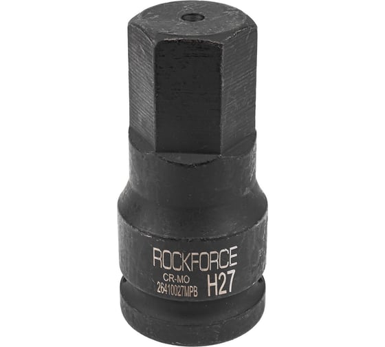 Головка-бита Rockforce ударная, H27, 3/4"DR RF-26410027MPB(56706)