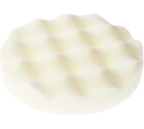 Губка для полировки самоцепляющаяся 150мм белый Rockforce RF-PSP150W/W(48549)