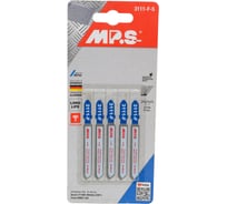 Полотно для лобзика по стали, нержавеющей стали MPS T118AF, 5 шт 3111-F-5