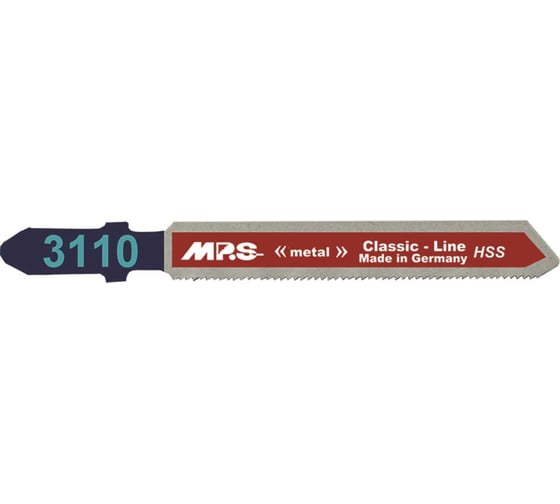 Полотно для лобзика по стали MPS T118G, 5 шт 3110-5
