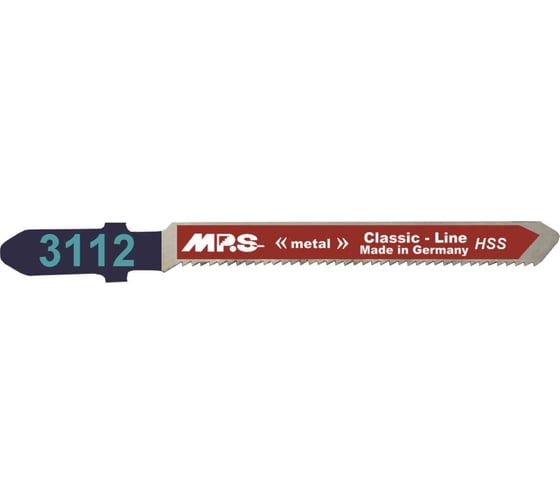 Полотно для лобзика по стали MPS T218A, 2 шт 3112-2