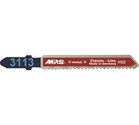Полотно для лобзика по стали MPS T118B, 5 шт 3113-5