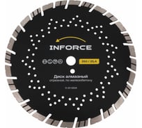 Диск алмазный отрезной 350x25.4мм по железобетону Inforce 11-01-5104