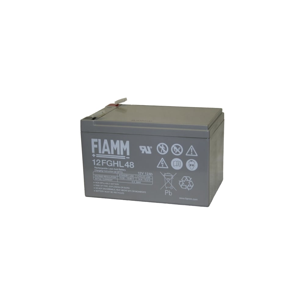 Батарея аккумуляторная (12 В; 12 Ач) FIAMM 12FGHL48 - выгодная цена ...