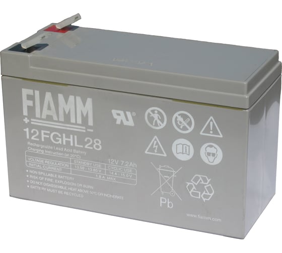 Батарея аккумуляторная (12 В; 7.2 Ач) FIAMM 12FGHL28