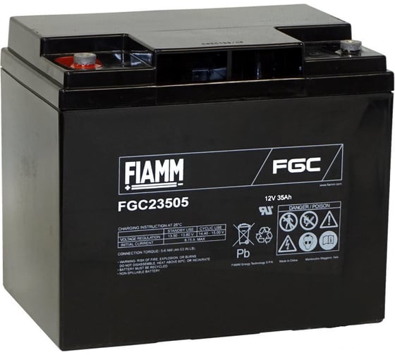 Батарея аккумуляторная (12 В; 35 Ач) FIAMM FGС23505