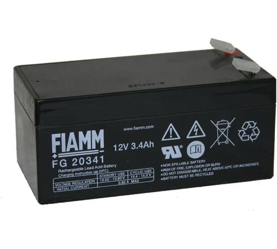 Батарея аккумуляторная (12 В; 3.4 Ач) FIAMM FG20341