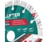 Диск алмазный LUFTER NEW FORM СЕГМЕНТ 150х22.2 мм по граниту, тротуарной плитке, армированному бетону 012-150 4