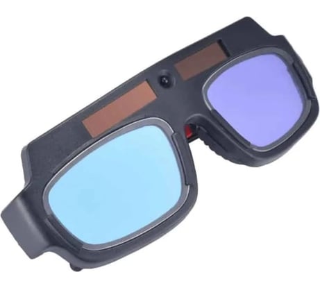 Очки для газосварщика BlackWeld хамелеон, профессионал с регулятором ремешка, 51x33мм DIN11 150120