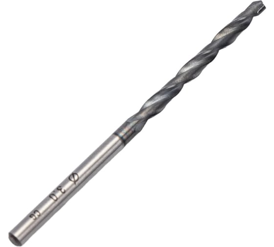 Сверло по металлу твердосплавное с покрытием Tecrona (3x61х33 мм) RUKO 815030C