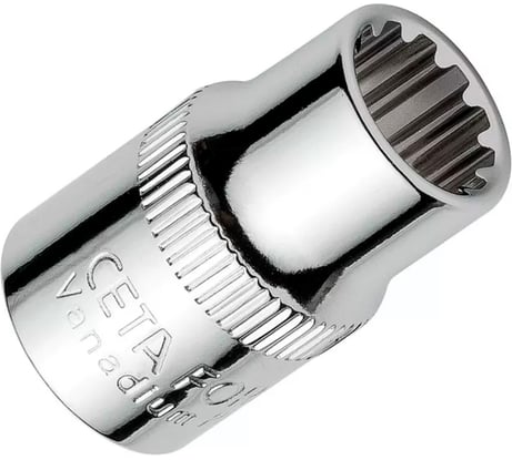Головка торцевая CETA FORM spline sae 7/32, 1/4DR C02A-S0732