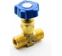 Клапан запорный СваркаДжет К-1409-250 G3/4 синий маховик 4301040000390