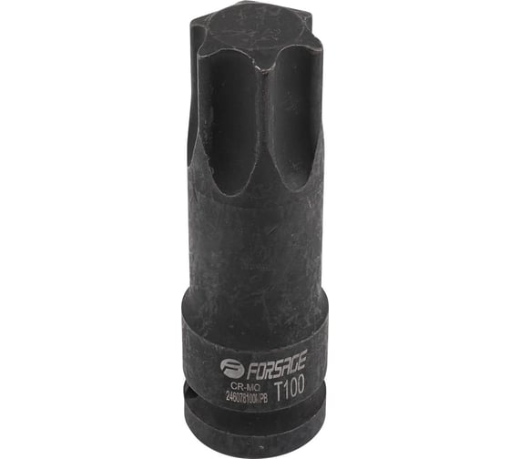 Головка-бита TORX ударная Forsage T100, 1/2" F-246078100MPB(56146) 1
