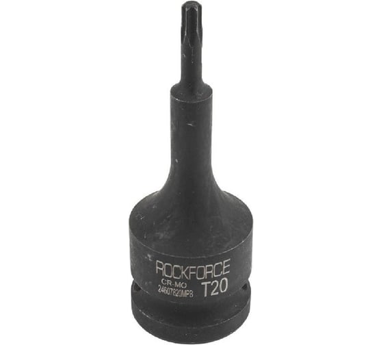Головка-бита Forcekraft TORX ударная, T20, 1/2"DR FK-24607820MPB(27067) 1