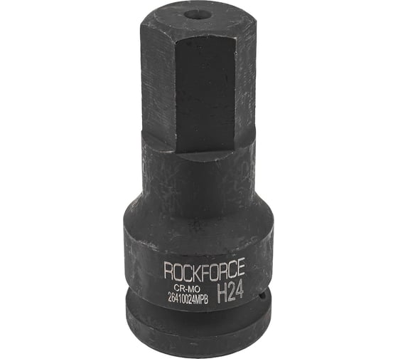 Головка-бита 6-гранная Rockforce ударная H24, 3/4"DR RF-26410024MPB(56705)
