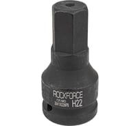 Головка-бита 6-гранная Rockforce ударная, H22, 3/4"DR RF-26410022MPB(56704)