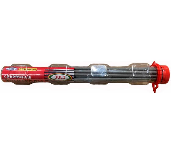 Электроды JULI WELD ПЭLB-52U ГОСТ 9466-75 d4 тубус 1,8 кг 654