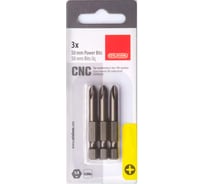 Бита CETA FORM Phillips PH2, 50мм хвостовик Hex E 1/4, 3 шт, блистер CB/492X
