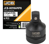 Адаптер-переходник ударный JCB 1(F) х 3/4(M) JCB-80986MPB(59506)