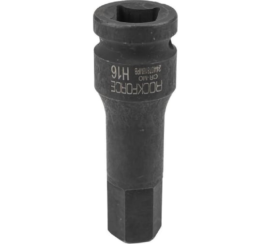 Головка-бита 6-гранная ударная Forcekraft 16 мм, 1/2"DR FK-24407816MPB(27062)