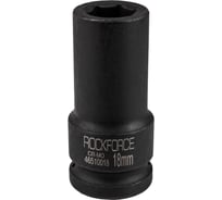 Головка ударная глубокая 6-гранная Rockforce 18 мм, 3/4DR RF-46510018(57514)