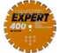 Диск сегментный Diamaster Expert 400х25.4 мм, 40х3.2х10 мм, 24Z, кирпич/асфальт, wet/dry 000.630.0035 1