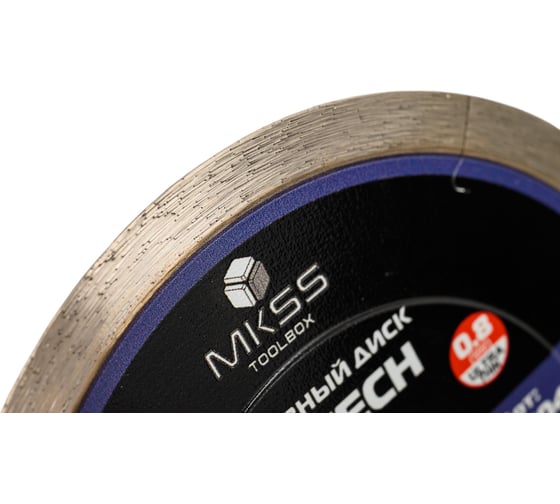 Диск алмазный по керамике MKSS Toolbox SS0410 Hi-Tech 105x0,8x6x22,23мм SS04100100