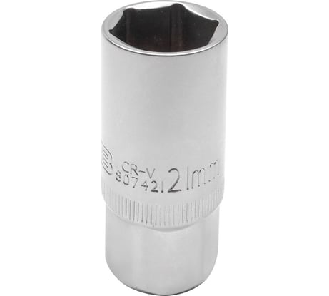 Головка свечная 6-гранная JCB 21 мм, 1/2DR JCB-807421(60044)