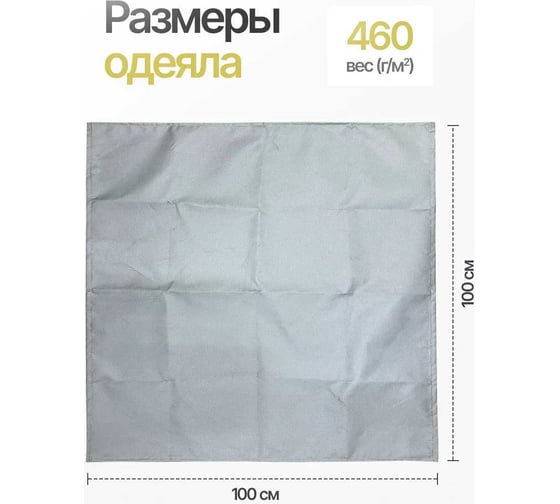 Одеяло сварочное ATLASWELD 100x100 см SvarOdeialo100x100
