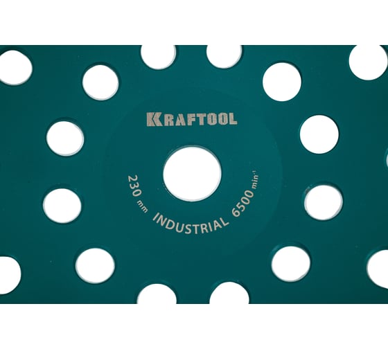 Двухрядная алмазная чашка KRAFTOOL Industrial Double d 230 мм 33369-230