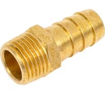 Штуцер пневматический Partner наруж. резьба 1/2 - елочка 16мм PA-MH08/11(58776)