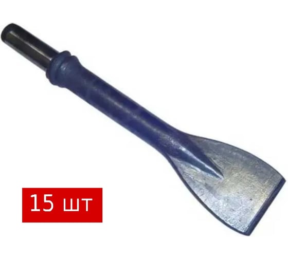 Пика-лопатка П-41, 310 мм, хвостовик 24х70 мм для отбойных молотков МОП/МО и бетоноломов Б/БК, упаковка по 15 штук IMPERA 700046
