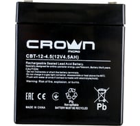 Аккумулятор CBT-12-4.5 (4.5 Ач; 12 В) CROWN CM000001737