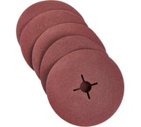 Круг фибровый шлифовальный Elitech для УШМ, P24, 150x22мм, 5шт 1820.167900 205020