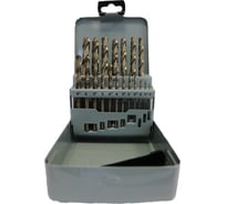 Набор сверл по металлу BTI DIN 338 HSSE Co5 19 шт, 1-10 мм, шаг 0.5 мм BV26 SET019