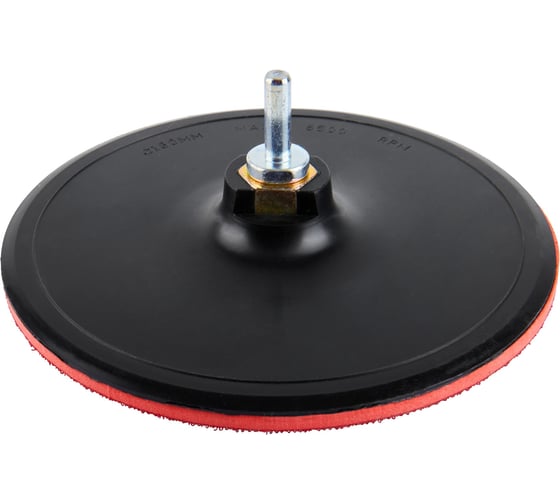 Насадка опорная пластиковая Elitech для УШМ, липучка, 180мм 1820.162400 204965 1