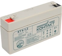 Батарея аккумуляторная (6 В; 1.2 Ач) КОНТАКТ КТ6-1,2