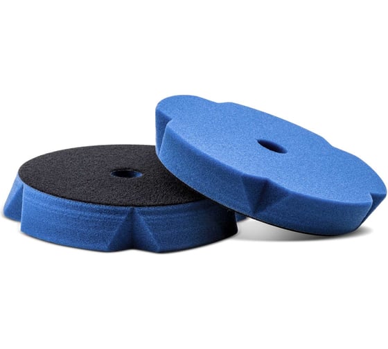 Полировальный круг синий, средней жесткости SCHOLL Concepts NINJA Pad 140/25 мм, 2 шт. 20393
