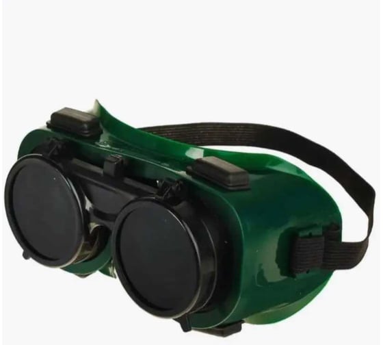 Очки для газовой сварки с откидным блоком, BlackWeld Профессионал 150126