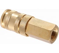 Разъем NORDBERG мама, быстросъемный - резьба F1/4", латунь NPF32B