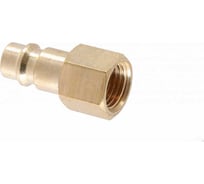 Переходник NORDBERG папа, быстросъемный - резьба F1/4", латунь NPM32B